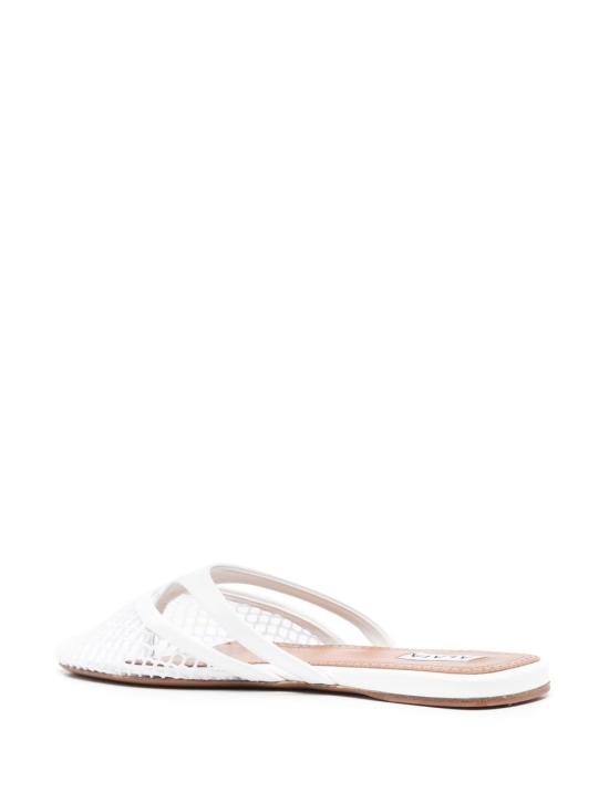 26FW 알라이아 뮬/슬리퍼 AA3M101TK007 010 WHITE - ALAIA