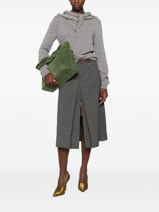26FW 프라다 스웨터 P24F3F 17E2F0031 GREY - PRADA