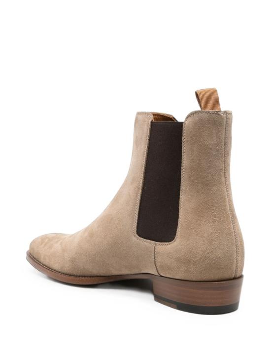 26FW 생로랑 카푸치노 스웨이드 첼시 부츠 817860 BT3009870 BEIGE - SAINT LAURENT