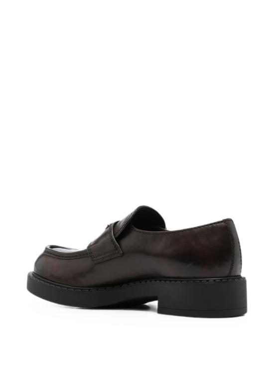 26FW 프라다 초콜릿 레더 로퍼 2DE127 3ZPQF0562 BROWN - PRADA