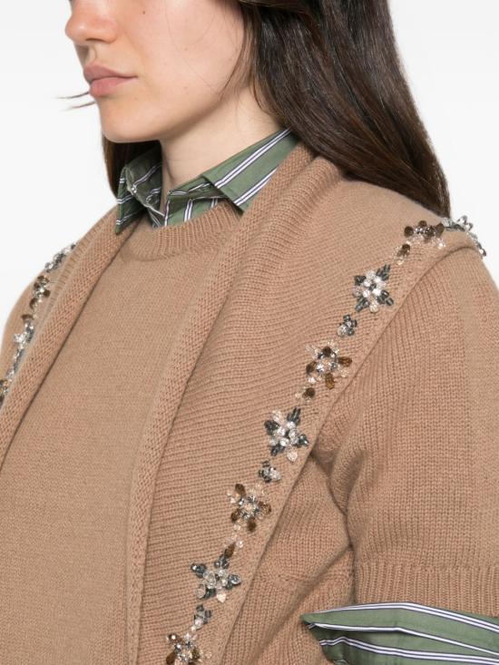 26FW 프라다 스웨터 P24D3G 17E2F0040 CAMEL - PRADA