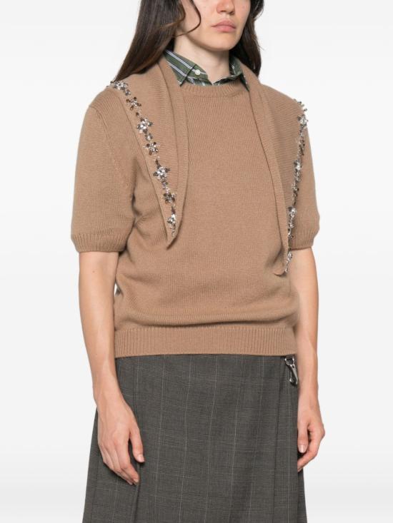 26FW 프라다 스웨터 P24D3G 17E2F0040 CAMEL - PRADA