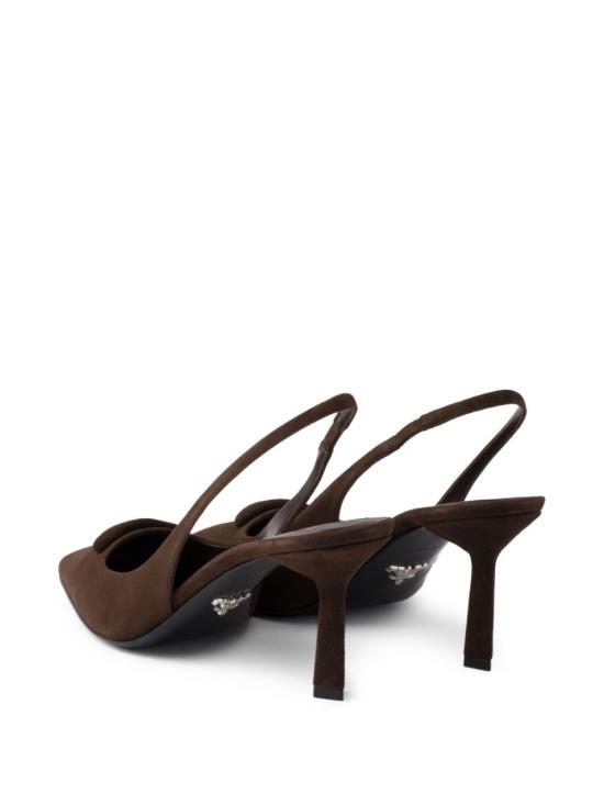 26FW 프라다 레더 슬링백 펌프 1I901M 008F0003 BROWN - PRADA