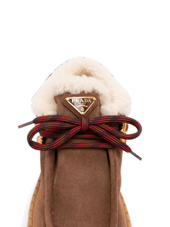 26FW 프라다 스웨이드 레더 부츠 1E630O JFTF0324 BROWN - PRADA