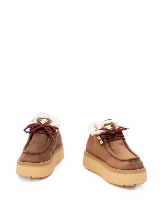 26FW 프라다 스웨이드 레더 부츠 1E630O JFTF0324 BROWN - PRADA