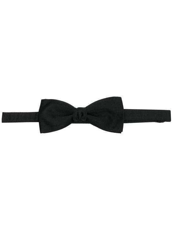 26FW 생로랑 이브 보우 타이 737305 3Y0111000 BLACK