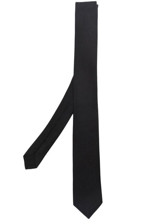 26FW 생로랑 넥타이 720095 3Y0431000 BLACK