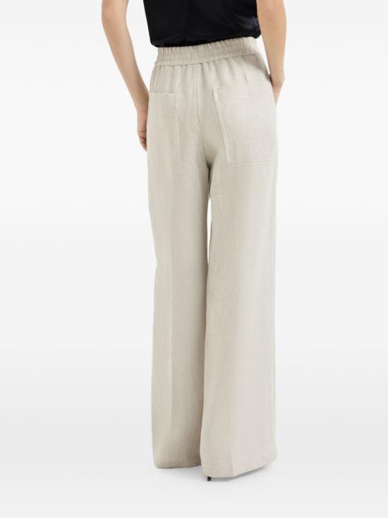26SS 브루넬로 쿠치넬리 스트레이트 팬츠 MH528P9131 C001 BEIGE - BRUNELLO CUCINELLI