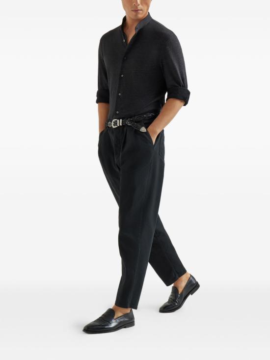 26SS 브루넬로 쿠치넬리 데님 팬츠 M277PK2310 C101 BLACK - BRUNELLO CUCINELLI
