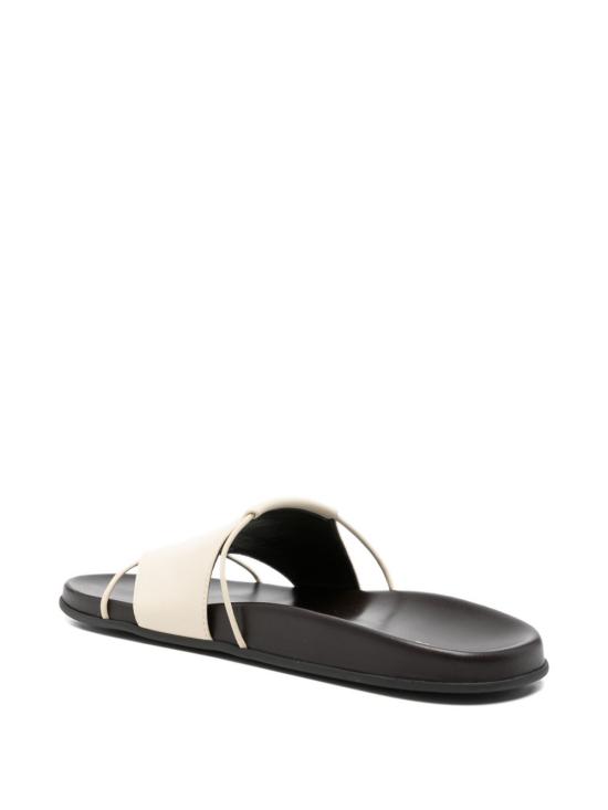 26FW 더로우 비비안 슬라이드 F1792 SN65CLIV WHITE - THE ROW