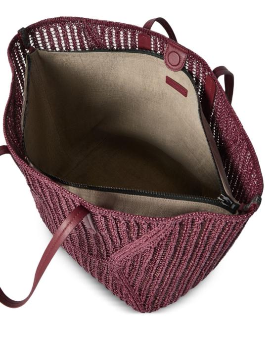 26SS 브루넬로 쿠치넬리 테크노 라피아 BC Duo 백 MB97D2571 C7949 RED - BRUNELLO CUCINELLI