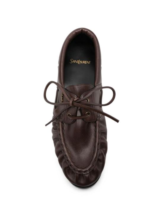 26FW 생로랑 로퍼 A002HL 25VAA2128 BROWN - SAINT LAURENT
