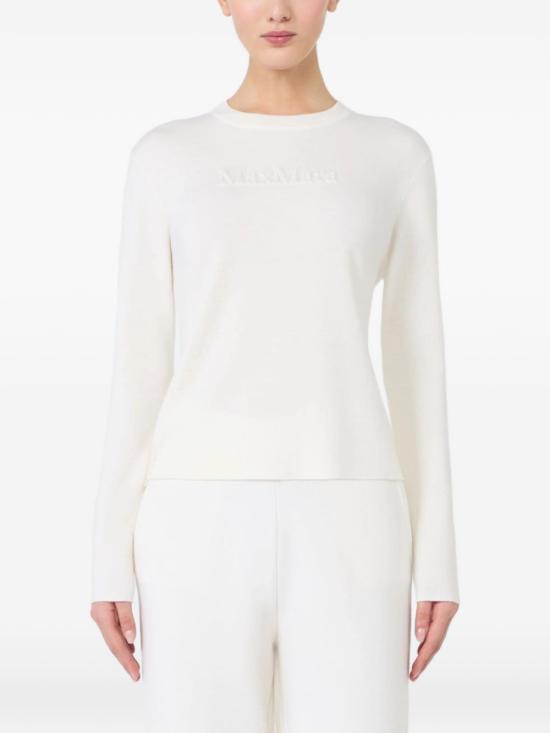 26FW 막스마라 스웨터 21366082600 001 WHITE - MAX MARA