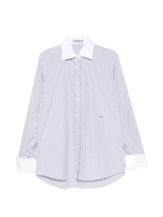 26FW 프라다 셔츠 P465JR 1H1KF0012 LIGHT BLUE
