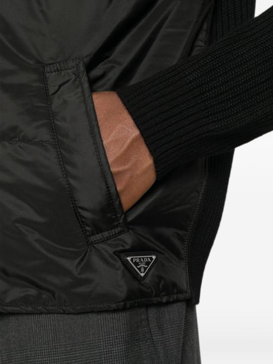 26FW 프라다 가디건 UMG472 6241F0002 BLACK - PRADA