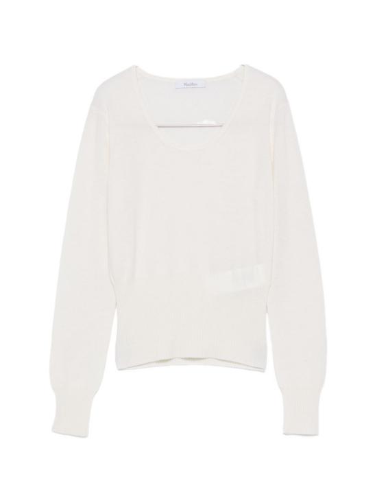 26FW 막스마라 스웨터 21366142600 001 WHITE