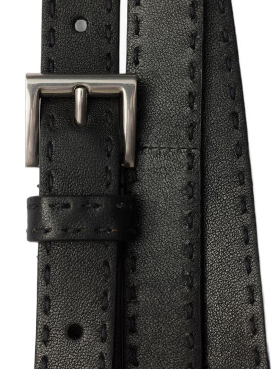 26FW 프라다 앤티크 레더 벨트 1CC732 2ZQ4F0002 BLACK - PRADA