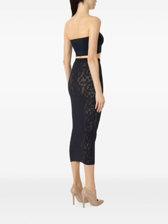 26FW 월포드 미디 스커트 53490 7005 BLACK - WOLFORD