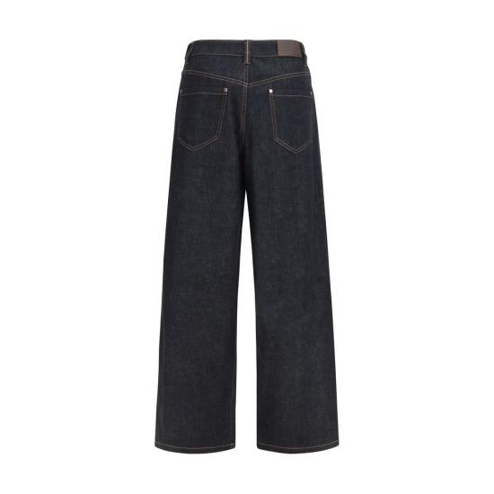 26FW 브루넬로 쿠치넬리 데님 팬츠 BRMP134P4021C002BB NAVY - BRUNELLO CUCINELLI