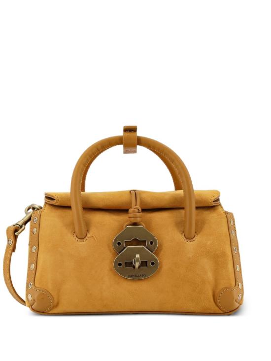 26FW 자넬라토 토트백 070800BABY ZASHMERECACTUSZ1029 YELLOW