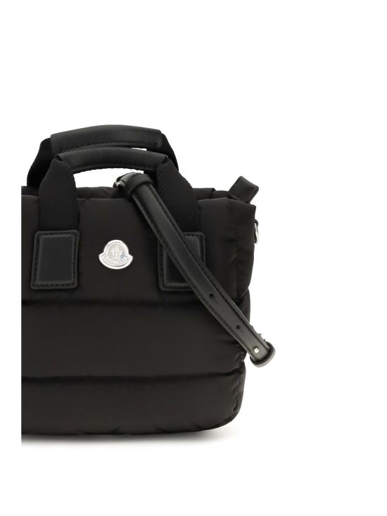 26FW 몽클레어 카라독 퀼팅 미니 토트백 L209B5L00004M6275 999 BLACK - MONCLER