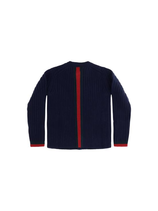 26FW [키즈] 구찌 니트/스웻셔츠 865707XKFLD 4154 BLUE - GUCCI