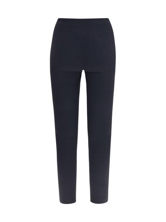 26FW 월포드 스트레이트 팬츠 19496 7005 BLACK - WOLFORD