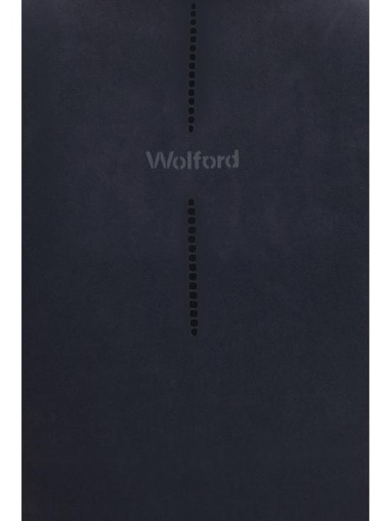 26FW 월포드 반팔 티셔츠 53501 7005 BLACK - WOLFORD