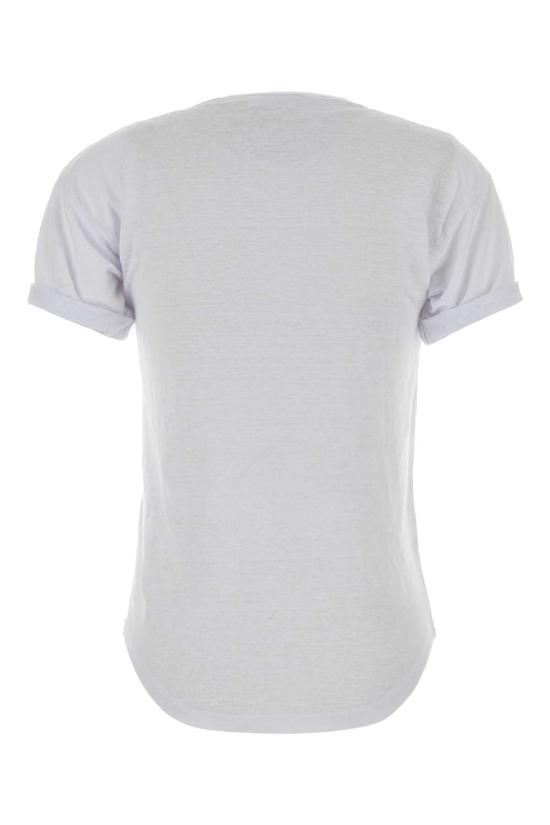 26SS 이자벨마랑에뚜왈 콜디아 플록 리넨 티셔츠 TS0315FAA1N09E 20WH WHITE - ISABEL MARANT ETOILE