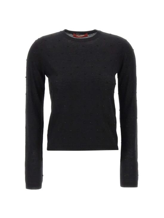 26FW 막스마라 스튜디오 긴팔 티셔츠 CELEBRE011 Black
