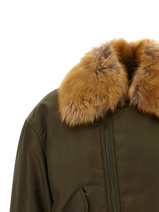 26FW 생로랑 봄버 자켓 A00300YZ9HT3117 Green - SAINT LAURENT