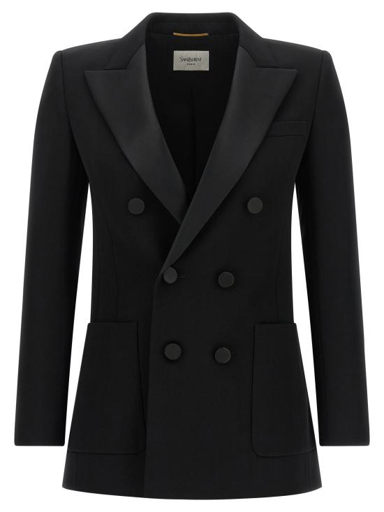 26FW 생로랑 수트 세트 665488Y7E631000 Black