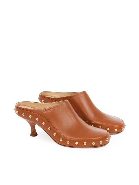 26FW 끌로에 뮬/슬리퍼 CH26A20PUN 27T GINGER BROWN - CHLOE