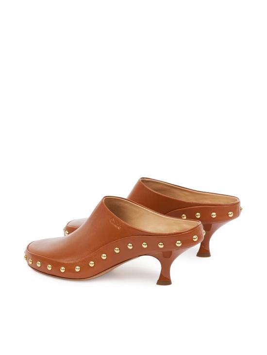 26FW 끌로에 뮬/슬리퍼 CH26A20PUN 27T GINGER BROWN - CHLOE