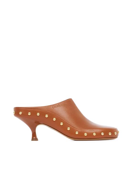 26FW 끌로에 뮬/슬리퍼 CH26A20PUN 27T GINGER BROWN
