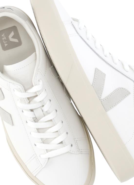 26FW 베자 CAMPO 캄포 로우탑 스니커즈 CP0502429 EXTRA WHITE NATURAL SUEDE - VEJA
