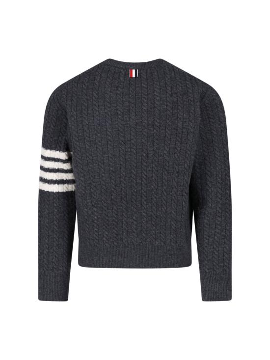 26FW 톰브라운 버진 울 스웨터 MKA593A Y1005 025 GREY - THOM BROWNE