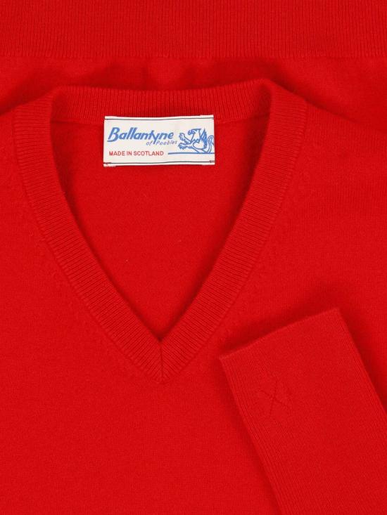 26FW 발렌타인 스웨터 B2P001 12K00 12151 RED - BALLANTYNE