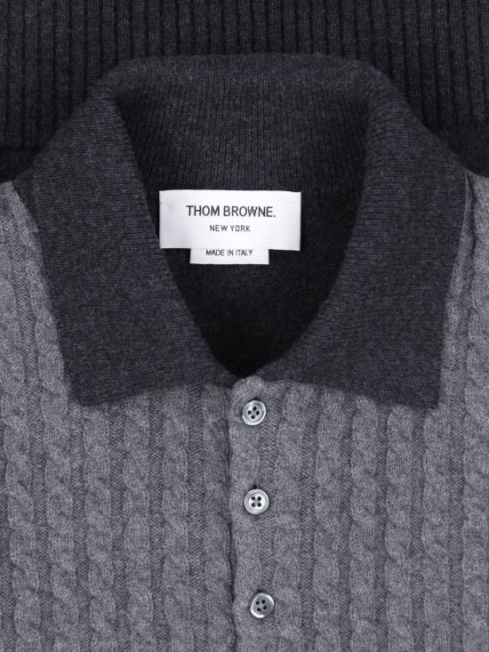 26FW 톰브라운 후드 티셔츠 MKP166A Y1018 982 GREY - THOM BROWNE