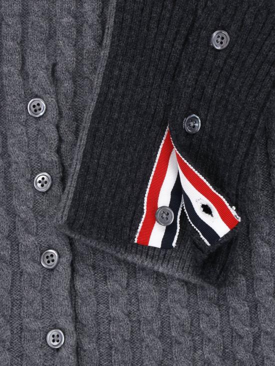 26FW 톰브라운 후드 티셔츠 MKP166A Y1018 982 GREY - THOM BROWNE