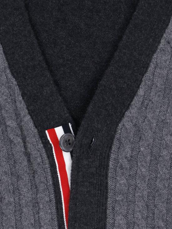 26FW 톰브라운 스웨터 MKC650A Y1018 982 GREY - THOM BROWNE