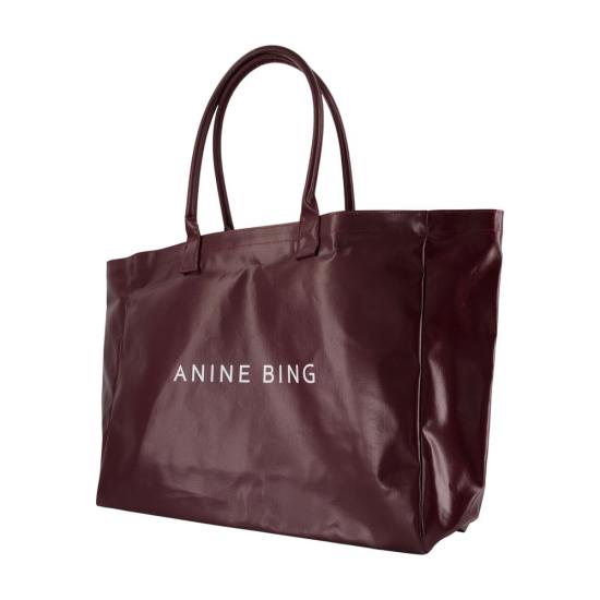 26FW 애니빙 토트백 A 13 12642 BGN28 BURGUNDY - ANINE BING