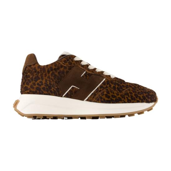 26FW 호간 스니커즈 HXW6410EH4OVHP 0R1X BROWN
