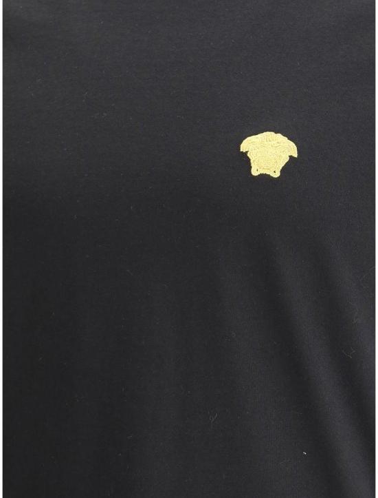  베르사체 폴로 티셔츠 9770758668574 BLACK - VERSACE