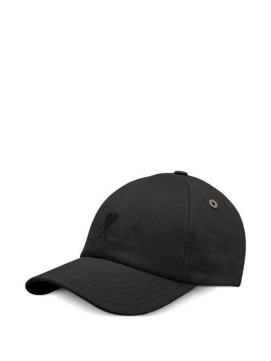 26FW 아미 코튼 ADC 자수 볼캡 UCP265 AW0041 001 Noir