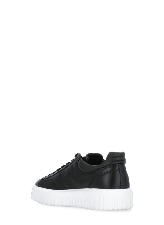 26FW 호간 H 스트라이프 스니커즈 HXM6450FC60LE9 9999 Black - HOGAN