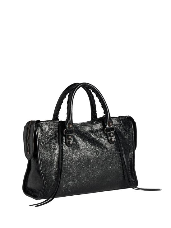 26FW 발렌시아가 르 시티 백 스몰 램스킨 8657622ACFH 1000 BLACK - BALENCIAGA