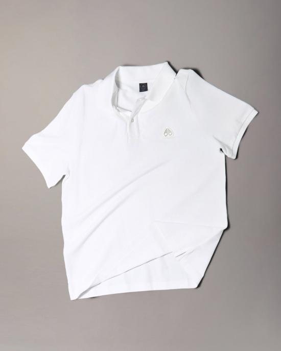 26FW 무스너클 폴로 티셔츠 M36MT712 160 WHITE