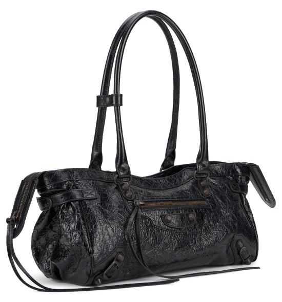 26FW 발렌시아가 르 시티 백 8676672ABEK 1000 BLACK - BALENCIAGA