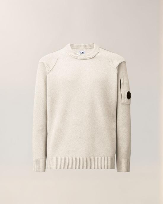 26FW 씨피 컴퍼니 스웨터 21CMKN707A110149A M13 OFFWHITE